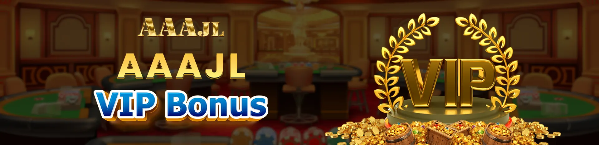 jl999 Featured Games Hero Banner: Luxurious casino floor with exploding chips and cards, reflecting gold and red lights